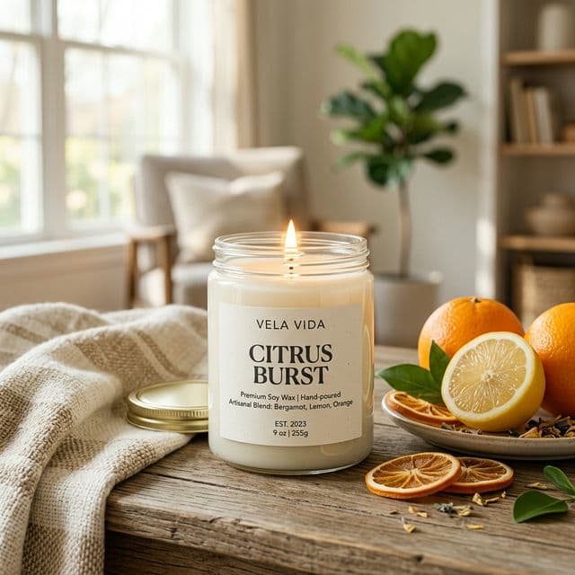 Vela Aromática Citrus